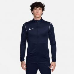 Bluza treningowa męska Nike Park 20. Białe bluzy męskie Nike, l, bez wzorów, sportowe, bez ramiączek, bez kaptura. W wyprzedaży za 140.45 zł.
