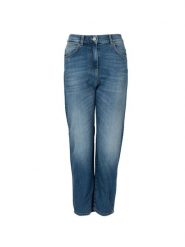 Pinko Spodnie "Vipera" | 1U127P A0DM | Kobieta | Niebieski. Niebieskie spodnie materiałowe damskie Pinko, bez wzorów, z bawełny, klasyczne. W wyprzedaży za 349.00 zł.