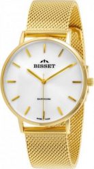 Zegarek Bisset ZEGAREK DAMSKI BISSET BSBF33 (zb579h) - SZAFIROWE SZKŁO. Niebieskie zegarki damskie Bisset, szklane. Za 429.00 zł.