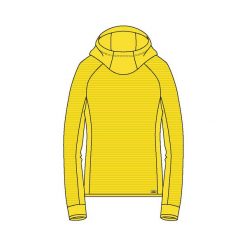 Bluza damska z kapturem CMP. Żółte bluzy damskie CMP, s, bez wzorów, z polaru, bez ramiączek, z kapturem. Za 282.90 zł.