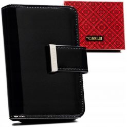 Portfel damski 4U Cavaldi PX31-JMP czarny. Czarne portfele damskie 4U Cavaldi, z lakierowanej skóry. Za 57.99 zł.