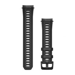 Silikonowy pasek do zegarka Garmin Instinct® E 45mm. Czarne zegarki damskie Garmin. Za 198.50 zł.