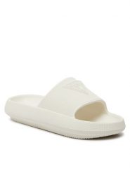 Guess Klapki E4GZ27 WG5X0 Écru. Klapki damskie Guess, z aplikacjami, z tworzywa sztucznego, bez obcasa, bez zapięcia. Za 189.99 zł.