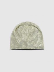 4F Czapka trekkingowa uniseks - zielona L/XL. Zielone czapki męskie 4F, na zimę, bez wzorów, z elastanu. Za 79.99 zł.