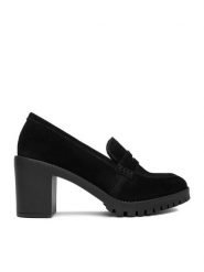 Lasocki Półbuty CEO-WI23-LUM-11 Czarny. Czarne półbuty damskie Lasocki, bez wzorów, ze skóry, bez obcasa, na obcasie, bez zapięcia. Za 229.99 zł.