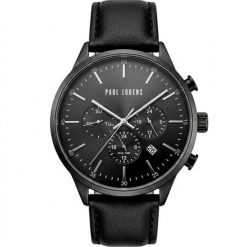 Zegarek G.Rossi Zegarek męski Paul Lorens LARGO skórzany Dual Time. Zegarki męskie G.Rossi, bez wzorów. Za 239.00 zł.