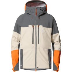 Kurtka techniczna męska Spitz GTX Pro Jacket. Brązowe kurtki męskie Haglöfs, m, bez wzorów, sportowe, bez kaptura. Za 2,670.00 zł.