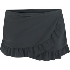 Spódniczka kąpielowa z wszytymi figami bonprix czarny. Czarne bikini bonprix, bez wzorów. Za 54.99 zł.