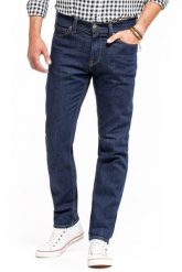 MUSTANG VEGAS MĘSKIE SPODNIE JEANSOWE DENIM BLUE 1014038 5000 940, W31 L30. Niebieskie spodnie materiałowe męskie Mustang, bez wzorów, z bawełny. Za 219.99 zł.