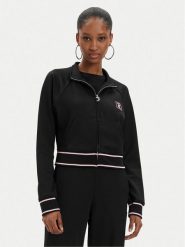 Juicy Couture Bluza Sinatra JCSCT223417 Czarny Regular Fit. Czarne bluzy damskie Juicy Couture, l, bez wzorów, z syntetyku, bez ramiączek, bez kaptura. Za 379.99 zł.