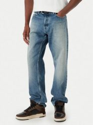 G-Star Raw Jeansy Dakota D23691-E358 Niebieski Straight Fit. Niebieskie jeansy męskie G-Star Raw, z bawełny, retro. Za 466.99 zł.
