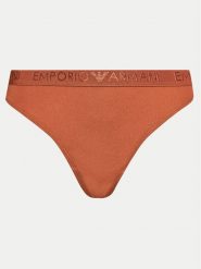 Emporio Armani Underwear Komplet 2 par stringów 163333 4R235 01656 Brązowy. Brązowe majtki damskie Emporio Armani Underwear, z syntetyku. Za 159.99 zł.