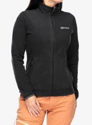 Bluza polarowa damska Berghaus Prism 2.0 Micro IA FL Jacket. Czarne bluzy damskie Berghaus, s, bez wzorów, z materiału, bez ramiączek, bez kaptura. Za 199.99 zł.