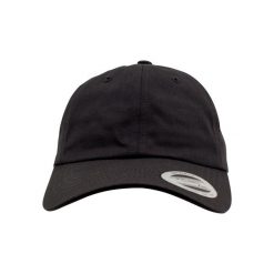 Bawełniana Czapka Z Daszkiem Dla Dorosłych Unisex. Białe czapki damskie FLEXFIT, bez wzorów, z bawełny. Za 71.99 zł.