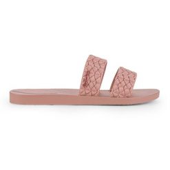 Klapki damskie Ipanema Renda II. Czerwone klapki damskie Ipanema, bez wzorów, bez obcasa, bez zapięcia. Za 69.99 zł.