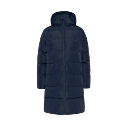 Damska długa kurtka Kari Traa Julia. Niebieskie kurtki sportowe damskie Kari Traa, bez wzorów, z puchu, bez ramiączek, bez kaptura, trekkingowe. Za 1,051.50 zł.