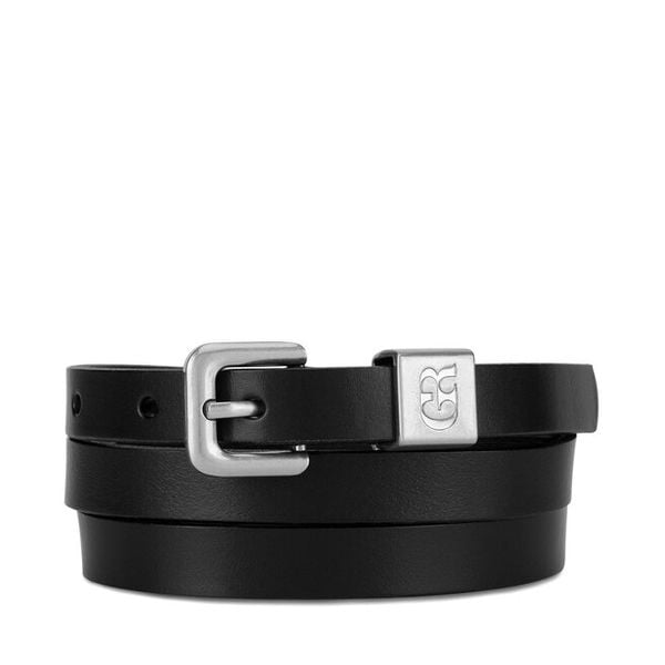 Pasek Damski GINO ROSSI. Czarne paski damskie Gino Rossi, bez wzorów. Za 99.99 zł.