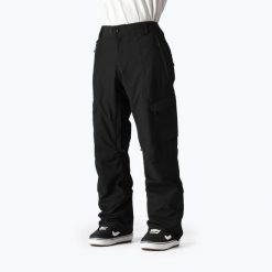 Spodnie snowboardowe męskie 686 Quantum Thermagraph. Czarne spodnie sportowe męskie GEOLOGIC, m, bez wzorów, narciarskie. W wyprzedaży za 947.80 zł.