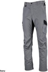Stalco Spodnie robocze do pasa oddychający materiał gumka pas potrójne szwy odblaski klin krok FAST wiele kieszeni szary XL. Szare spodnie sportowe męskie Stalco, m, bez wzorów, z materiału. Za 62.28 zł.