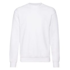 Klasyczna Bluza Rozpinana Dla Dorosłych Unisex. Białe bluzy męskie fruit of the loom, m, bez wzorów, klasyczne, bez ramiączek, bez kaptura. Za 73.99 zł.