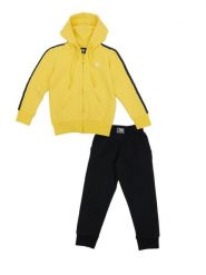 Bluza wygodna z kaptur na co dzień na siłownię. Czarne bluzy damskie LEONE 1947 APPAREL, bez wzorów, z dresówki, bez ramiączek, bez kaptura. Za 84.16 zł.