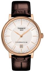 Zegarek Tissot Zegarek Męski Tissot Carson Premium Powermatic 80 T122.407.36.031.00 (40 mm). Zegarki męskie TISSOT, bez wzorów. Za 2,049.99 zł.
