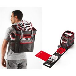 Plecak triathlonowy Elite tri box. Czarne plecaki męskie Elite, bez wzorów, z materiału. Za 1,324.95 zł.