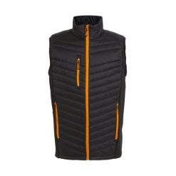 Kurtka puchowa bez rękawów Regatta Navigate Hibrid. Czarne kurtki męskie Regatta, bez wzorów, z puchu, sportowe, bez kaptura. Za 449.99 zł.