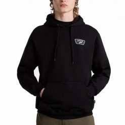Bluza Mężczyzna Vans Full Patch czarny. Czarne bluzy męskie Vans, m, bez wzorów, z tkaniny, sportowe, bez ramiączek, bez kaptura. W wyprzedaży za 272.50 zł.