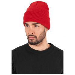 Czapka Flexfit heavyweight long. Czerwone czapki damskie FLEXFIT, na zimę, bez wzorów. W wyprzedaży za 35.00 zł.