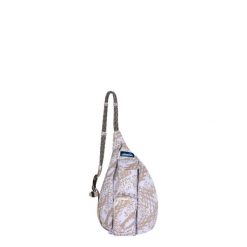 Plecak Kavu Mini Rope Bag - beach doodle. Fioletowe plecaki damskie KAVU, bez wzorów. Za 140.99 zł.