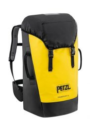 Plecak Petzl Transport 60 - yellow. Żółte plecaki męskie PETZL, bez wzorów, z materiału, biznesowe. Za 667.75 zł.