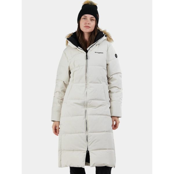 Kurtka Zimowa Damska Fundango Meganne. Brązowe kurtki sportowe damskie FUNDANGO, na zimę, xl, bez wzorów, z puchu, bez ramiączek, bez kaptura, trekkingowe. Za 599.90 zł.