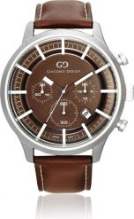 Zegarek Giacomo Design Elegancki męski GD01002. Zegarki męskie Giacomo Design, bez wzorów. Za 398.00 zł.