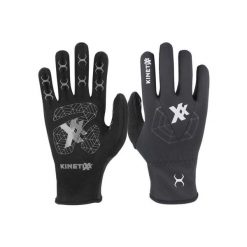 Rękawiczki rowerowe zimowe unisex KINETIXX Legolas black. Czarne rękawiczki damskie KINETIXX, na zimę, bez wzorów. Za 225.00 zł.
