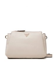 Guess Torebka Noelle II HWZG96 72120 Écru. Listonoszki damskie Guess, z aplikacjami, ze skóry, bez dodatków. Za 379.99 zł.