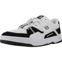 Tenisówki Dc Model Construct Kolor Biały. Białe trampki męskie DC Shoes, bez wzorów, bez zapięcia. Za 279.99 zł.