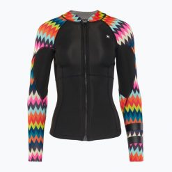 Kurtka neoprenowa damska Hurley Advant 1/1 mm. Czarne kurtki sportowe damskie Hurley, bez wzorów, z materiału, bez ramiączek, bez kaptura, żeglarskie. Za 256.50 zł.