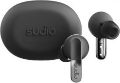 Słuchawki Sudio Earbuds | N3 Pro | Bluetooth | In-ear | Microphone | Titanium Black | Noise canceling | Wireless (N3PROBLK). Czarne słuchawki bezprzewodowe Sudio. Za 204.18 zł.