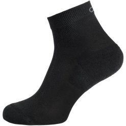 Skarpety Odlo Socks quarter ACTIVE 2 - pak. Czarne skarpetki damskie ODLO, bez wzorów. Za 89.99 zł.