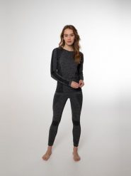 Legginsy termiczne damskie Protest CASEY. Szare legginsy damskie Protest, bez wzorów, z elastanu. Za 292.20 zł.