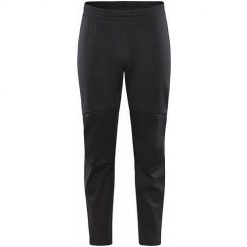 Spodnie treningowe męskie Craft Core Essence Nordic. Czarne spodnie sportowe męskie Craft, l, bez wzorów, z dresówki, narciarskie. Za 449.50 zł.