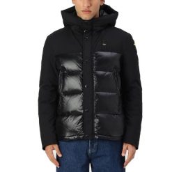 Kurtka BLAUER BROOK Czarny. Czarne kurtki męskie Blauer, m, bez wzorów, z tkaniny, bez kaptura. Za 1,372.55 zł.