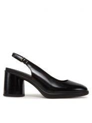 ECCO Czółenka Sculpted Lx 22271301001 Czarny. Czarne czółenka damskie ecco, bez wzorów, ze skóry, bez obcasa, bez zapięcia. Za 449.99 zł.
