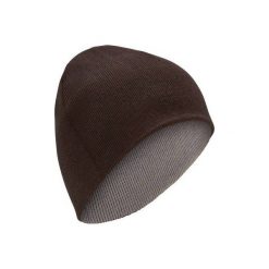 Czapka narciarska REVERSE. Fioletowe czapki damskie WED'ZE, na zimę, bez wzorów, z dzianiny. Za 14.99 zł.