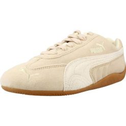Buty PUMA YELLOW 40361903 Jasnobrązowy. Brązowe obuwie trekkingowe damskie Puma, ze skóry, bez zapięcia. Za 430.99 zł.