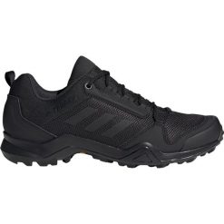 Czarne Buty trekkingowe adidas Terrex AX3 M BC0524. Czarne trekkingi męskie Adidas, z materiału, bez zapięcia. W wyprzedaży za 429.00 zł.