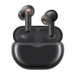 Soundpeats Air 4 Pro, ANC Czarne. Czarne słuchawki bezprzewodowe SoundPeats. Za 159.00 zł.