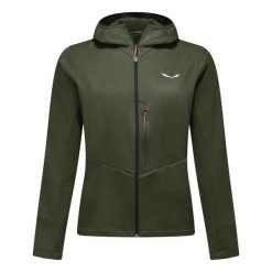 Damska kurtka turystyczna z kapturem Salewa Pedroc 3. Czarne kurtki sportowe damskie Salewa, s, bez wzorów, z polaru, bez ramiączek, z kapturem, trekkingowe. Za 604.00 zł.