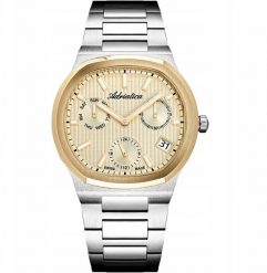 Zegarek Adriatica Zegarek męski Adriatica A8349.2111QF srebrny. Szare zegarki męskie Adriatica, bez wzorów, srebrne. Za 1,280.00 zł.